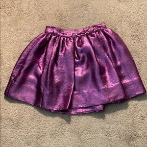 Kate Spade - Metallic Purple Skirt